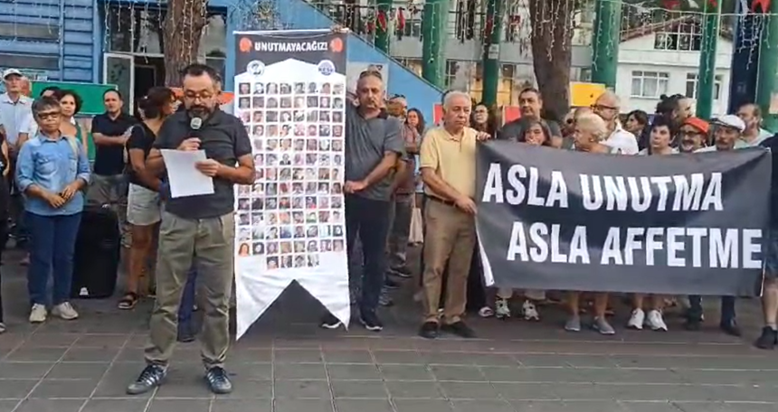 Fethiye 10 ekim basın açıklaması Ankara Gar Katliamı basın açıklaması Fethiye basın açıklaması