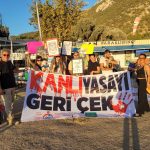 Fethiye eylem Uluslararası Ölüdeniz Hava Oyunları Festivali sokak hayvanları için eylem sokak hayvanları Uluslararası Ölüdeniz Hava Oyunları Festivali Hayvan Koruma Kanunu değişikliği