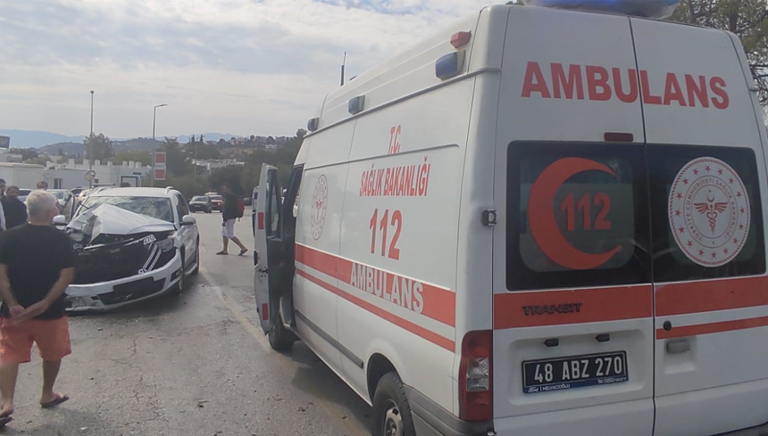 Bodrum trafik kazası Bodrum kamyonet kazası