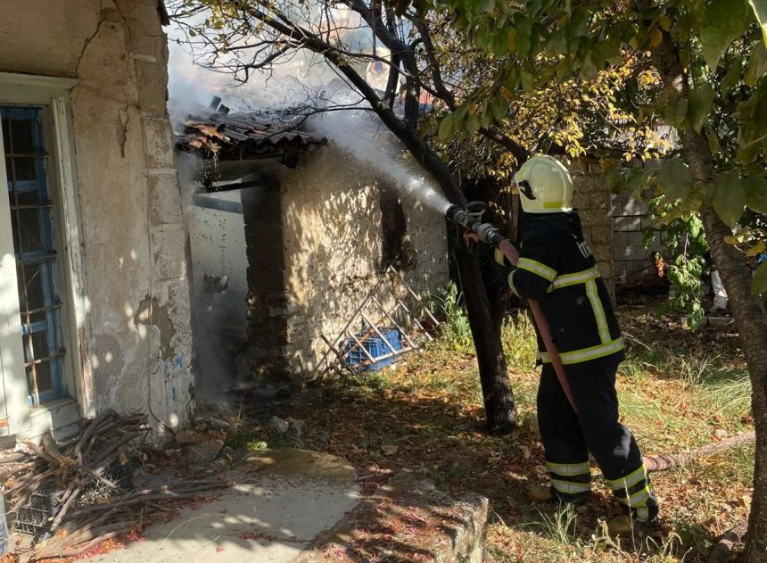Ula metruk bina yangını Ula metruk bina Muğla yangın