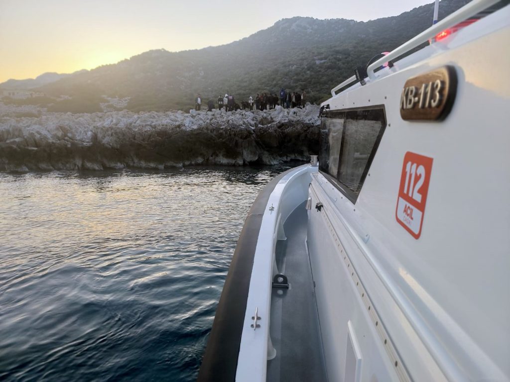 Marmaris göçmen kaçakçılığı  marmaris açıkları marmaris göçmen marmaris sahil güvenlik