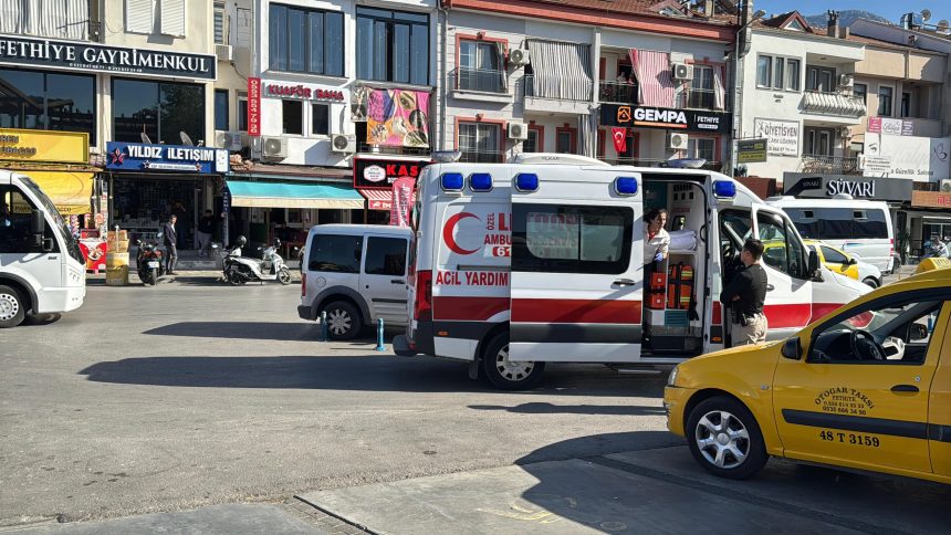 Fethiye bıçaklı kavga fethiye kavga fethiye bir kişi yaralandı