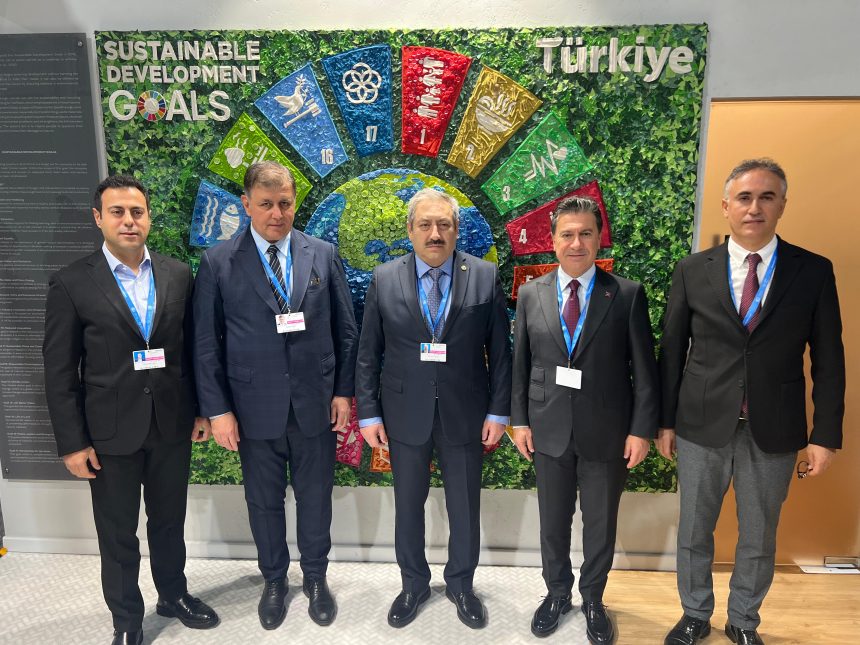 Muğla Büyükşehir Belediye COP29 İklim Zirvesi Muğla Büyükşehir Belediye Başkanı Ahmet Aras COP29 İklim Zirvesi Ahmet Aras