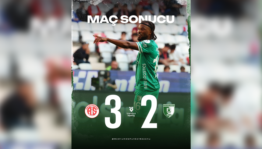 antalyaspor maçı bodrum fk maçı trendyol süper lig Bodrum FK Antalyaspor maçı