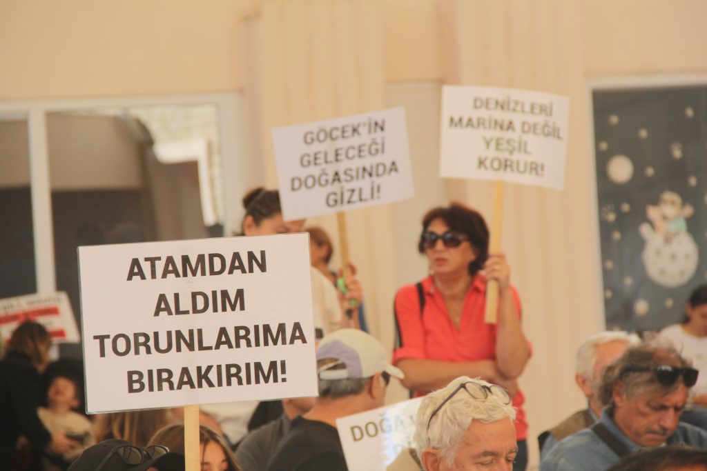 göcek poruklu koyu göcek ayten koyu göcek halkın katılımı toplantısı fethiye göcek hkt fethiye ayten koyu 