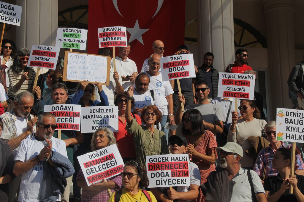 göcek poruklu koyu göcek ayten koyu göcek halkın katılımı toplantısı fethiye göcek hkt fethiye ayten koyu 
