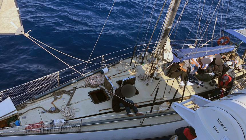 Marmaris göçmen kaçakçılığı marmaris açıkları marmaris göçmen marmaris sahil güvenlik