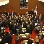 abb meclisi kavga, abb meclisinde kavga, ankara meclis kavga, abb meclisi, abb kavga