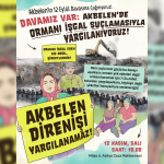 akbelen direnişi İkizköy Muhtarı Nejla Işık 12 kasım akbelen davası İkizköy Muhtarı Nejla Işık dava