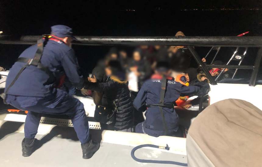 bodrum göçmen bodrum göçmen kaçakçılığı bodrum göçmen operasyonu muğla göçmen