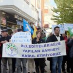 datça kayyum datça adalet buluşması datça kayyum eylemi kayyum protestosu datça demokrasi platformu