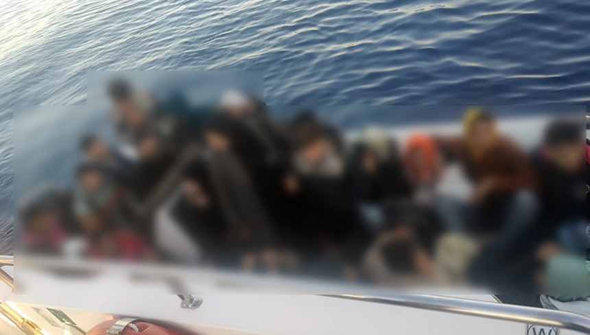 marmaris açıkları marmaris göçmen marmaris sahil güvenlik marmaris göçmen kaçakçılığı