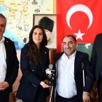 Engelli Dostu Muğla Milletvekili ödülü CHP Muğla Milletvekili Gizem Özcan Türkiye Sakatlar Derneği Fethiye Şubesi Gizem Özcan Engelli Dostu Muğla Milletvekili ödülü Engelli Dostu Muğla Milletvekili