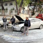 yatağan araç yangını Yatağan yangın yatağan araba yangını