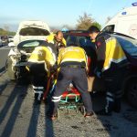 menteşe dört kişi yaralandı Menteşe trafik kazası