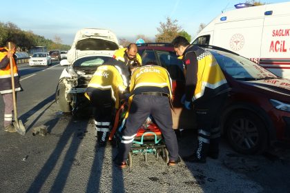 menteşe dört kişi yaralandı Menteşe trafik kazası