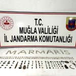 marmaris jandarma operasyonu marmaris dört kişi gözaltında Marmaris tarihi eser kaçakçılığı