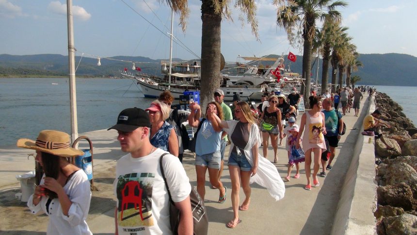 Muğla turist sayısı Muğla 2024 turist sayısı muğlaya en çok nereden turist geliyor muğla turist Muğla turizm