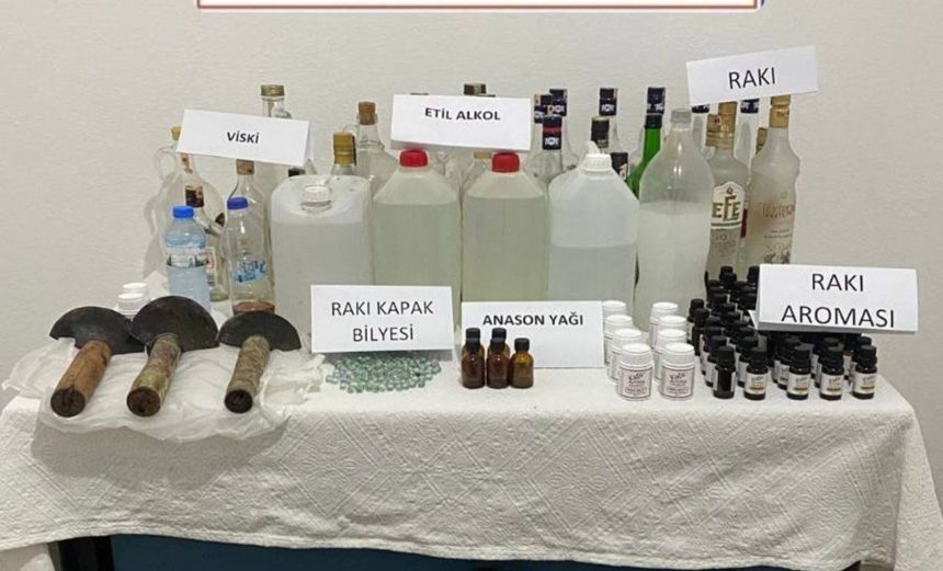 Köyceğiz jandarma köyceğiz operasyon Köyceğiz kaçak içki