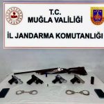 Jandarma Menteşe Menteşe ruhsatsız tabanca operasyonu Jandarma menteşe operasyonu Menteşe ruhsatsız silah