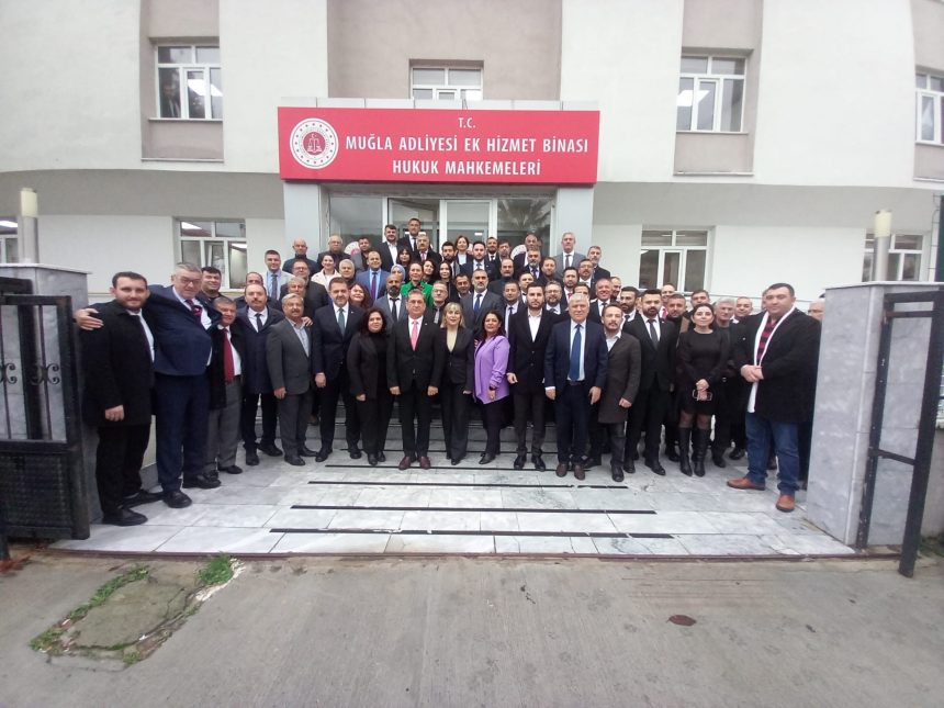 AK Parti Muğla İl Başkanı Haluk Laçin AK Parti Muğla 8. Olağan Kongresi Haluk Laçin haluk laçin kongre AK Parti kongre