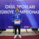 türkiye şampiyonu tuna yaraş, halter b genç 67 kilo, menteşe spor lisesi, tuna yaraş, okul sporları halter şampiyonu
