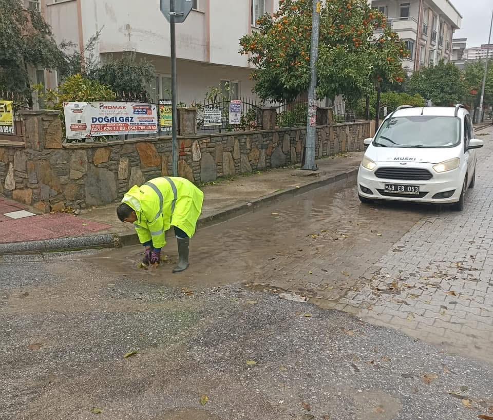Muğla Büyükşehir Belediyesi Muğla sel baskını Muğla sağanak yağış Muğla hava durumu