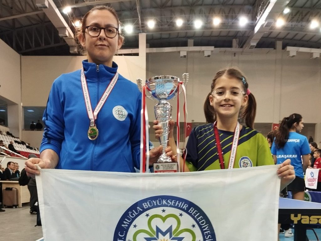 masa tenisi türkiye şampiyonu, muğla masa tenis, türkiye masa tenisi şampiyonu, aybige feride üstündağ, muğla büyükşehir belediyesi spor kulübü