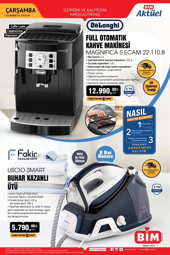 BİM 11 Aralık 2024 aktüel kataloğu, BİM aktüel kataloğu, BİM 11 Aralık çarşamba, BİM aktüel, BİM buzdolabı