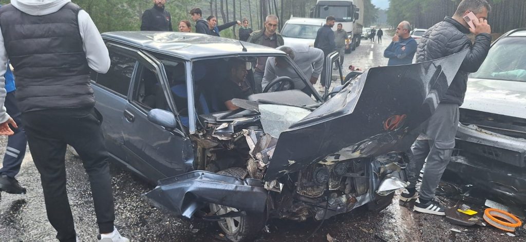Marmaris trafik kazası