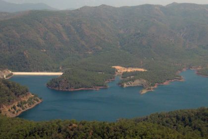 marmaris atatürk barajı, marmaris atatürk barajı doluluk, atatürk barajı doluluk, atürk barajı yüze 100 doldu, marmariste baraj doldu