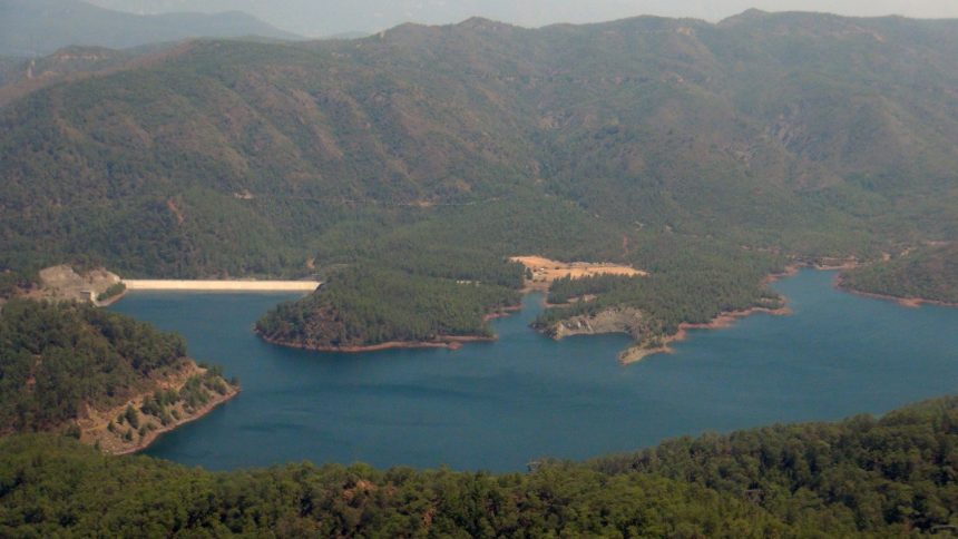 marmaris atatürk barajı, marmaris atatürk barajı doluluk, atatürk barajı doluluk, atürk barajı yüze 100 doldu, marmariste baraj doldu