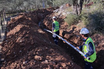 incirköy içme suyu, fethiye incirköy içme suyu, incirköy içme suyu altyapısı yenilendi, muski incirköy, incirköy