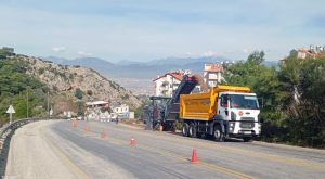 fethiye yol çalışmaları, ölüdeniz yol çalışmaları, fethiye ölüdeniz yol, muğla büyükşehir yol çalışmaları, fethiye yol çalışması sms