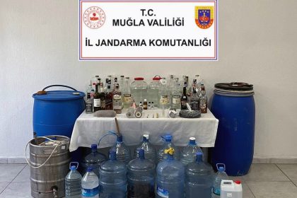 Ortaca İlçe Jandarma Komutanlığı operasyon kaçak alkol operasyonu Ortaca kaçak içki