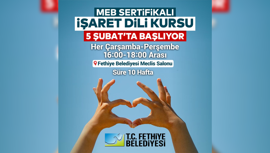 Fethiye işaret dili kursu fethiye engelli yurttaş Fethiye İşitme Engelliler Derneği