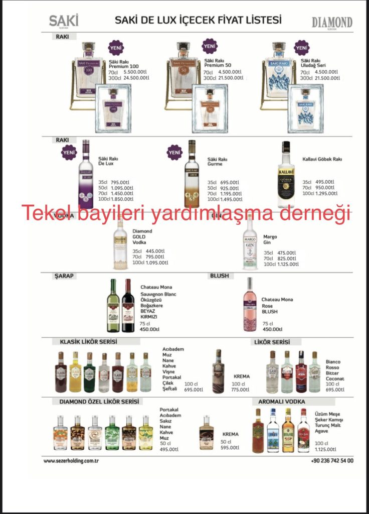 viski fiyatları 2025, içki fiyatları alkol fiyatları 2025 Rakı fiyatları Alkol zam