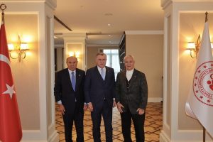 Yakup Otgöz Fethiye Stadyumu Fethiyespor Stadyumu Fethiyespor Başkanı Esat Bakırcı Gençlik ve Spor Bakanı Osman Aşkın Bak Fethiyespor yeni stadyum