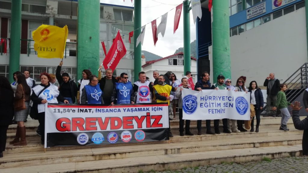 fethiye kamu emekçileri fethiye kamu emekçileri eylem fethiye memur eylem fethiye kesk