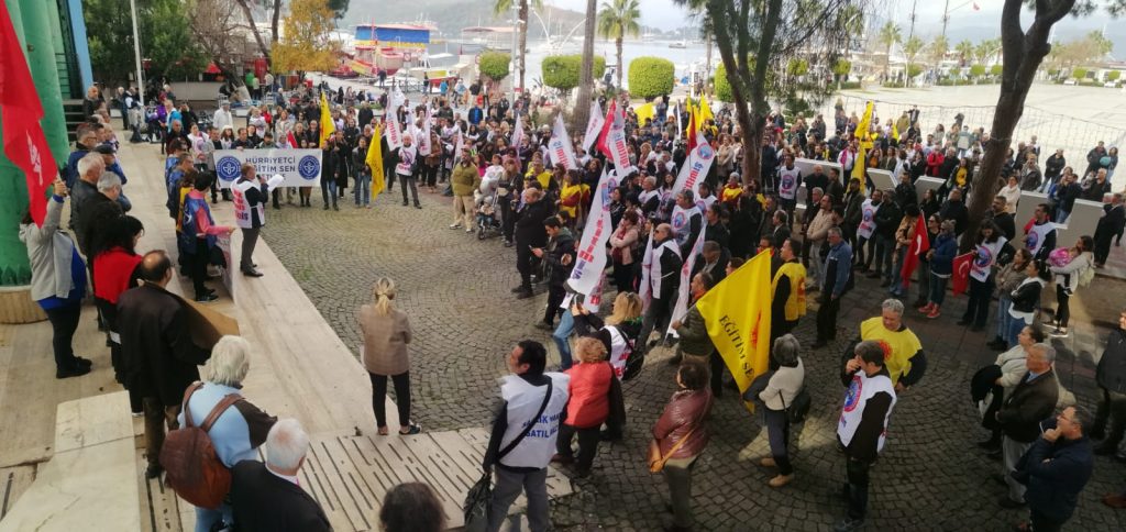 fethiye kamu emekçileri fethiye kamu emekçileri eylem fethiye memur eylem fethiye kesk