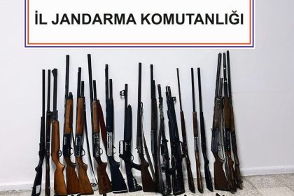 milas operasyon Milas jandarma operasyonu Milas ruhsatsız silah operasyonu