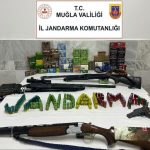 menteşe operasyon Menteşe ruhsatsız silah operasyonu