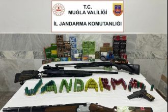 menteşe operasyon Menteşe ruhsatsız silah operasyonu