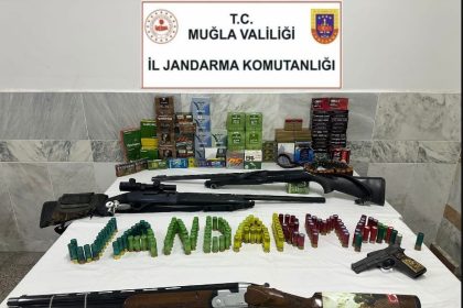 menteşe operasyon Menteşe ruhsatsız silah operasyonu