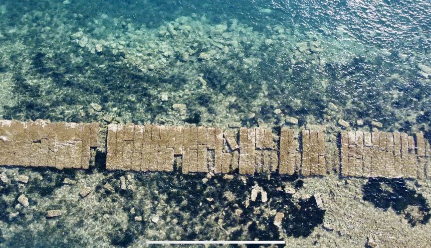 bodrum kral yolu, bodrum tarihi sur yolları, gümüşlük kral yolu, gümüşlük tarihi sur yolu, bodrum kral yolu ortaya çıktı