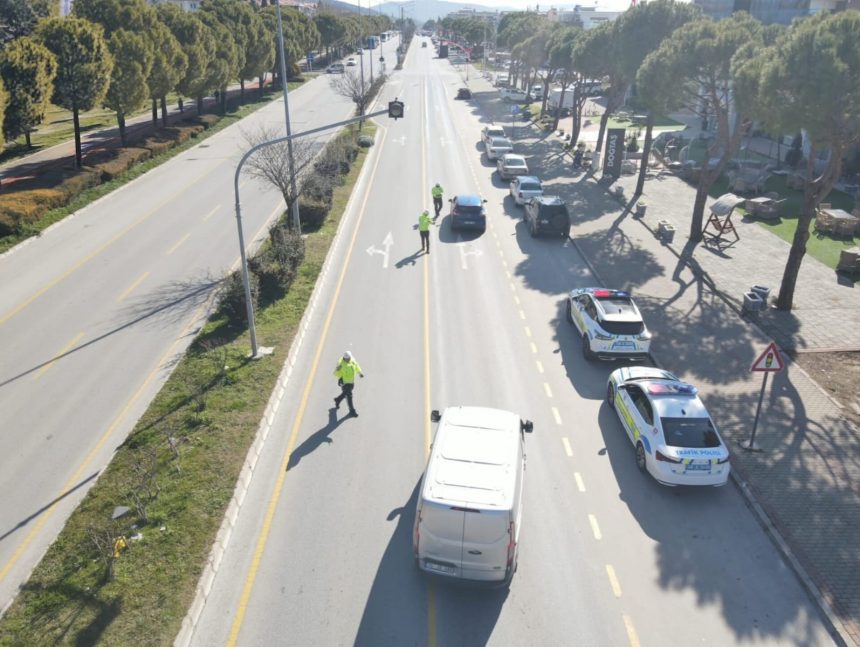 Menteşe trafik denetimi menteşe denetim menteşe drone denetimi drone trafik denetimi Menteşe trafik