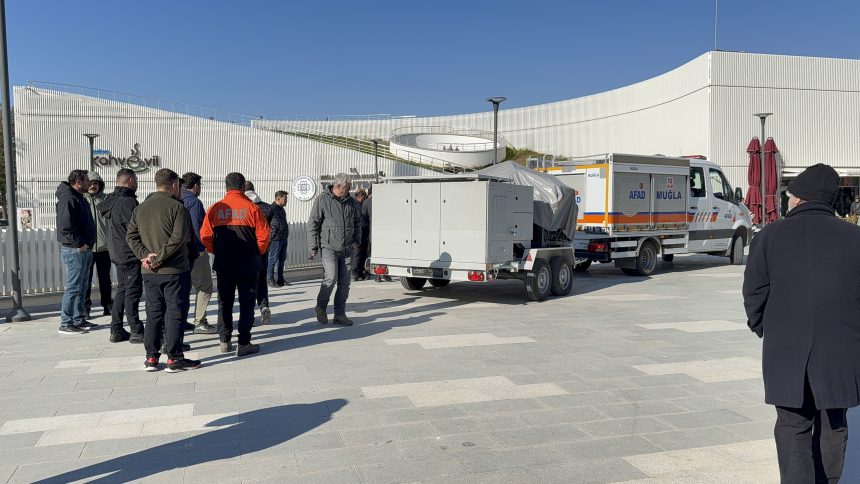 Bodrum erken uyarı sistemi bodrum tsunami Turgutreis Meydanı erken uyarı sistemi Bodrum AFAD