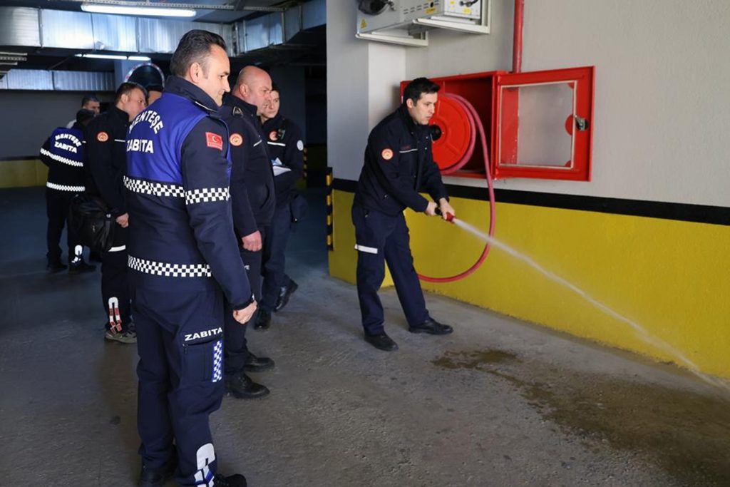 Menteşe denetim Muğla Büyükşehir Belediyesi İtfaiye Daire Başkanlığı Menteşe Belediyesi Menteşe yangın denetimi