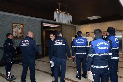 Menteşe denetim Muğla Büyükşehir Belediyesi İtfaiye Daire Başkanlığı Menteşe Belediyesi Menteşe yangın denetimi