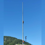 fethiye mahalle afet gönüllüleri, fethiye kalesi, fethiye zarar gören türk bayrağı, fethiye kalesi türk bayrağı, fethiye mahalle afet gönüllüleri türk bayrağı